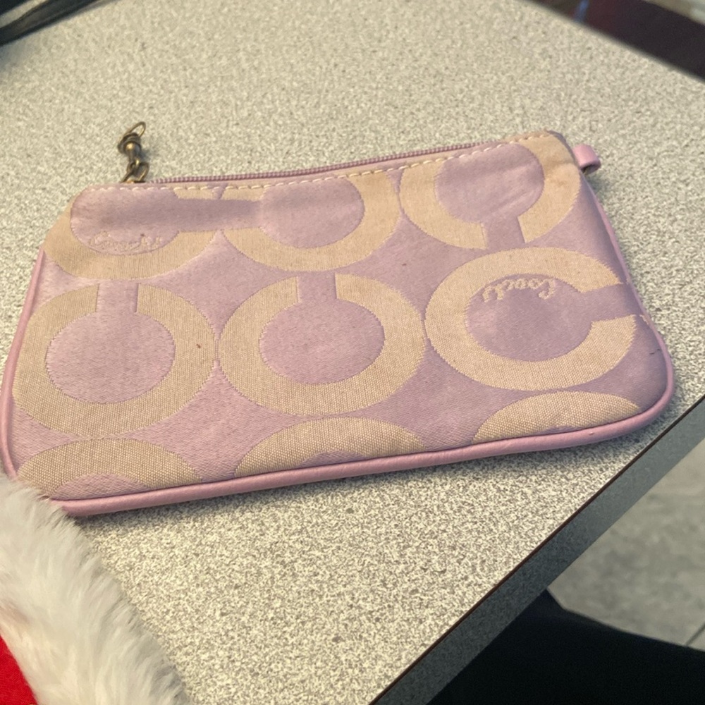 Coach  makeup bag